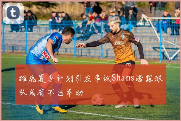 雄鹿夏季计划引发争议Shams透露球队或有不当举动