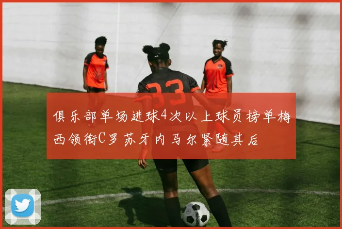 俱乐部单场进球4次以上球员榜单梅西领衔C罗苏牙内马尔紧随其后